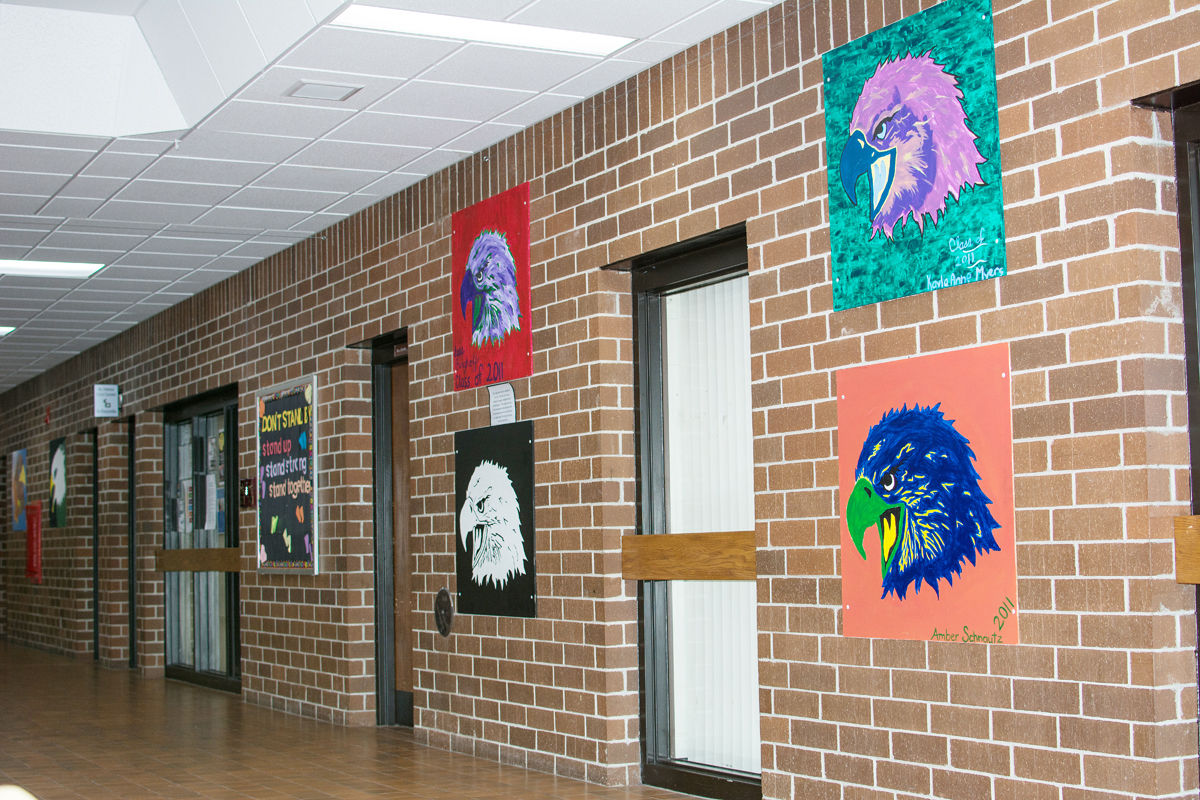 Hallway of eagles